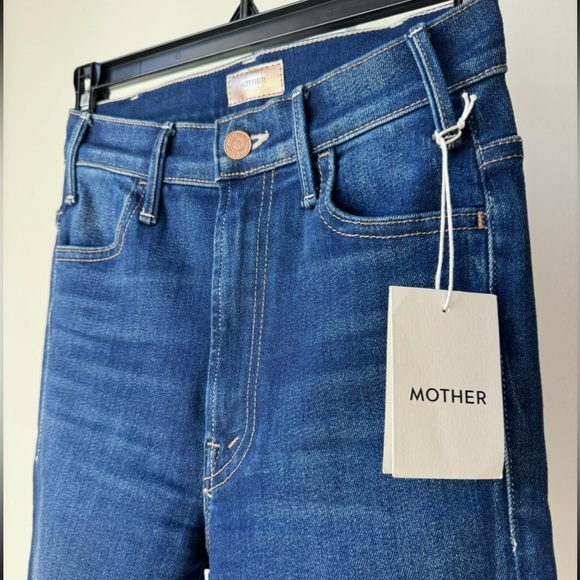 NWT MOTHER The Hustler Ankle Fray Home Movies Size 23 - Picture 7 of 13
